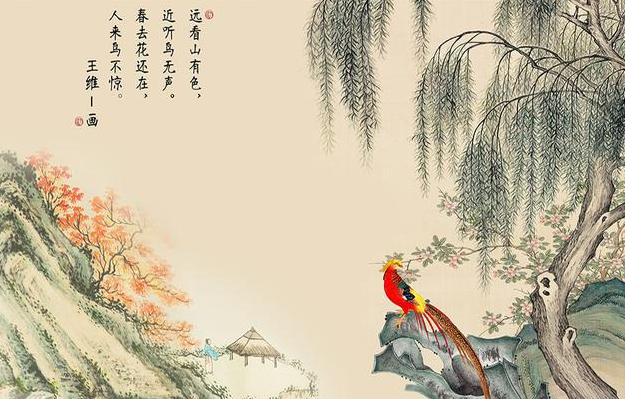 《送元二使安西》：王维为送别友人而作，是唐代最著名的七绝之一