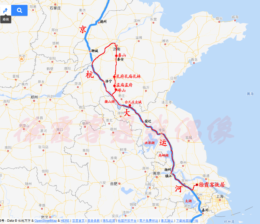徐霞客游记路线徐霞客走过的地方路线