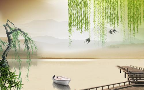 杨柳岸,晓风残月的意思_杨柳岸,晓风残月翻译