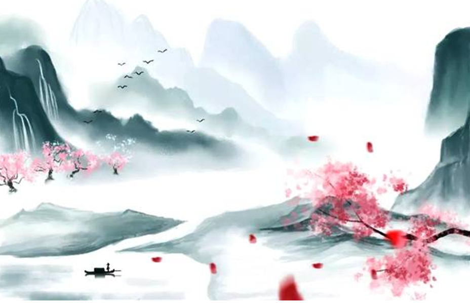 西塞山前白鹭飞,桃花流水鳜鱼肥.