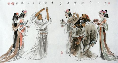 杜甫《饮中八仙歌》里的八位酒仙,除了李白,贺知章,还有谁?