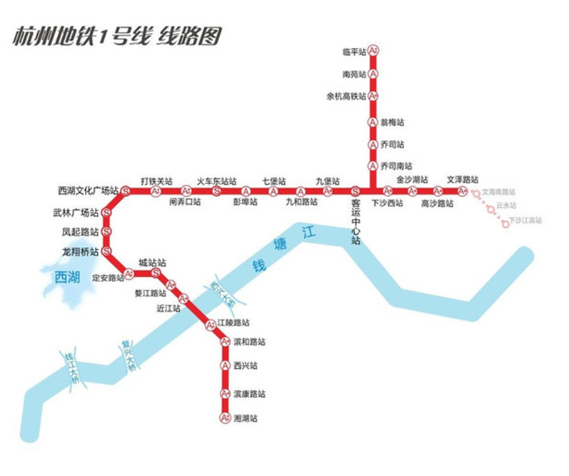 杭州攻略,一條地鐵線遊遍全部景點