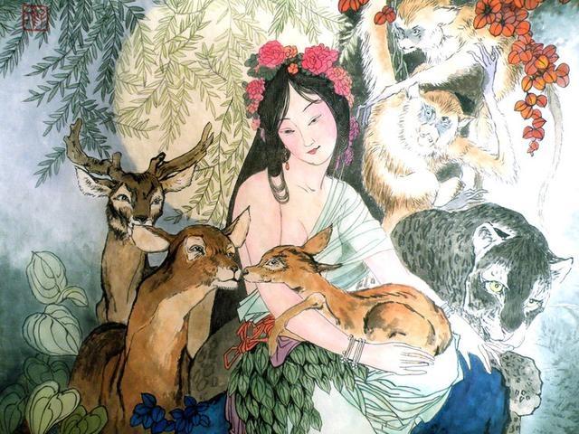 《高唐赋》的描写,并没有说真实的"楚王与巫山神女有了一番云雨之欢"