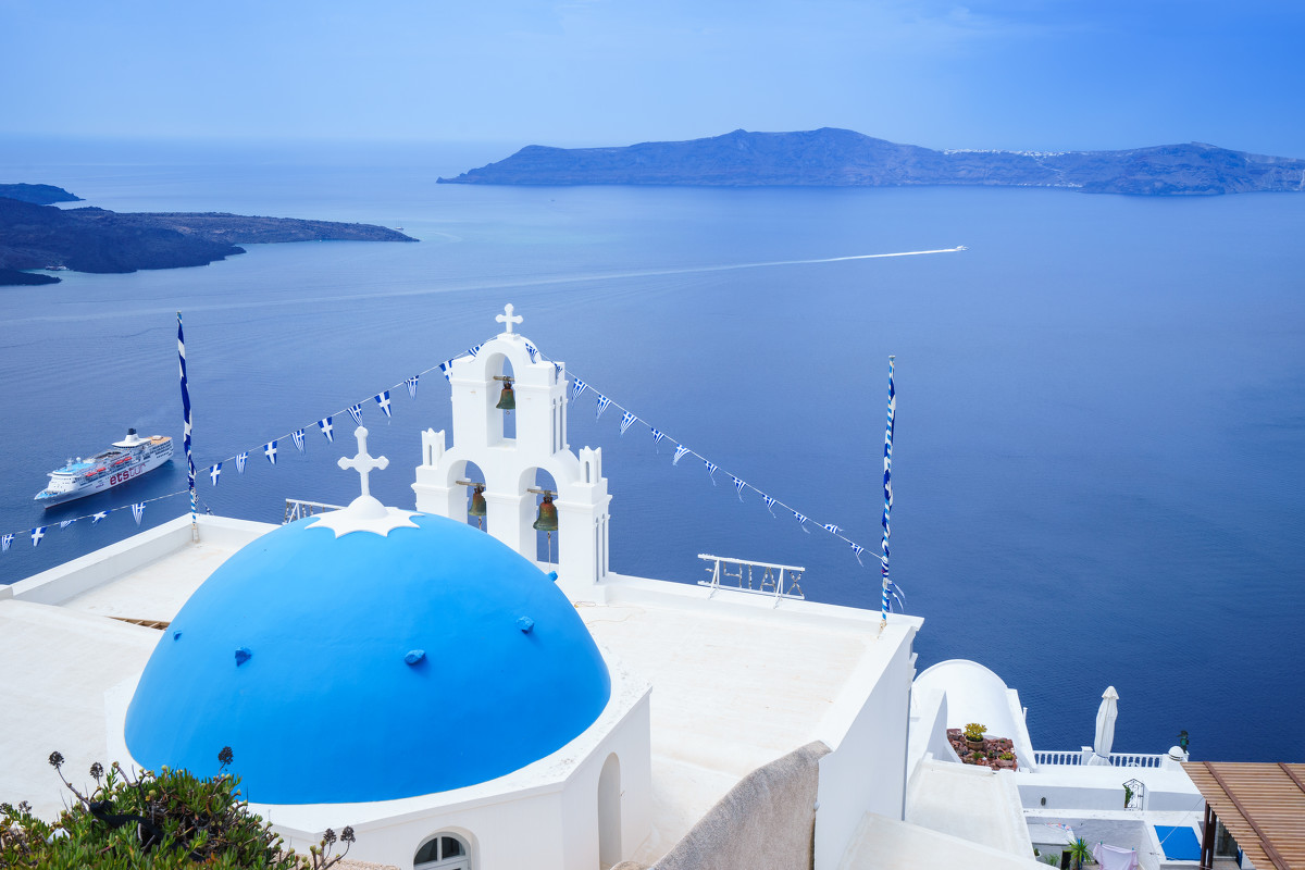 希腊旅行,有一种蓝叫爱琴海,有一种日落叫圣托里尼