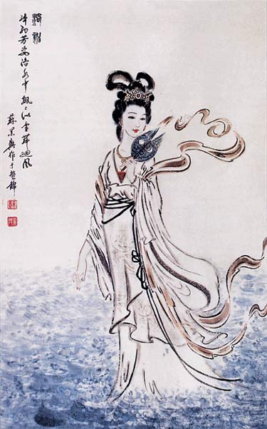 《九歌·湘夫人》_分析《九歌·湘夫人》中湘夫人形象