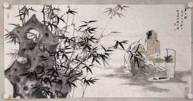 水墨丹青名家花鸟,人物,山水画欣赏——之2019/10/18