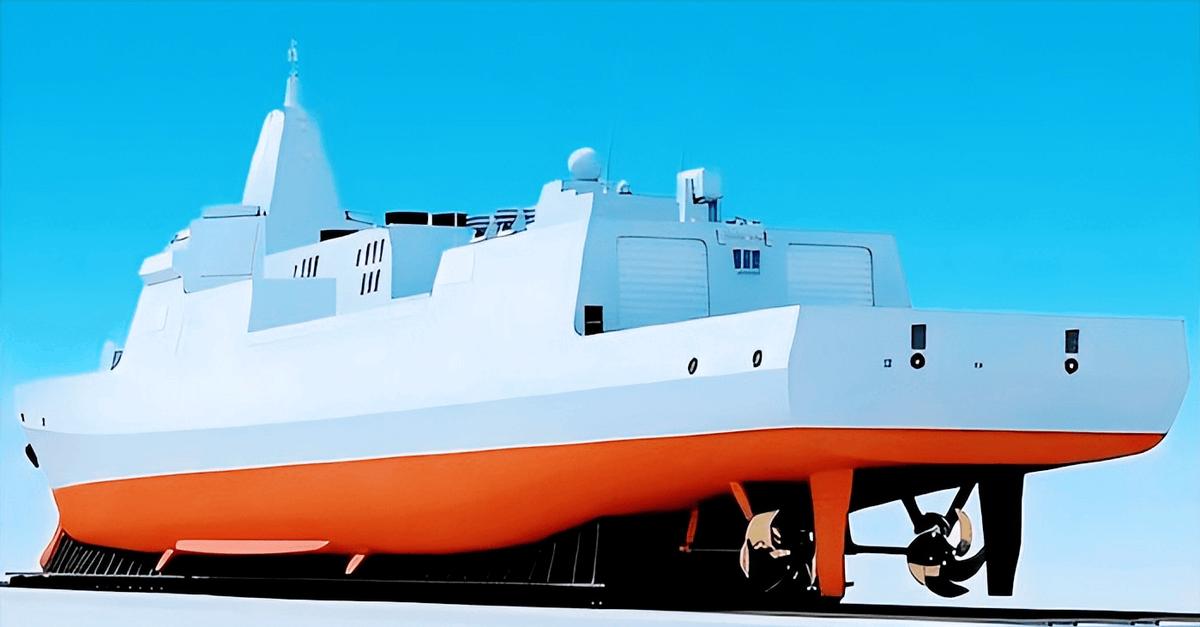 The next generation of destroyers has been revealed? The entire ship ...